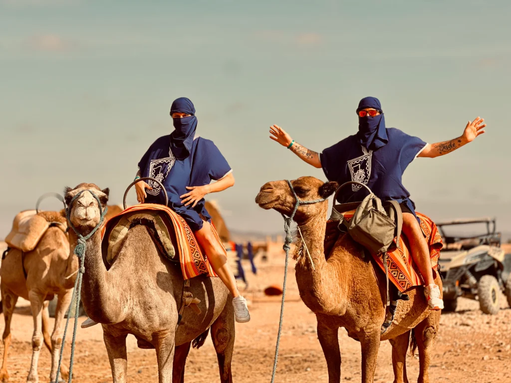 Balade dromadaire Palmeraie Marrakech