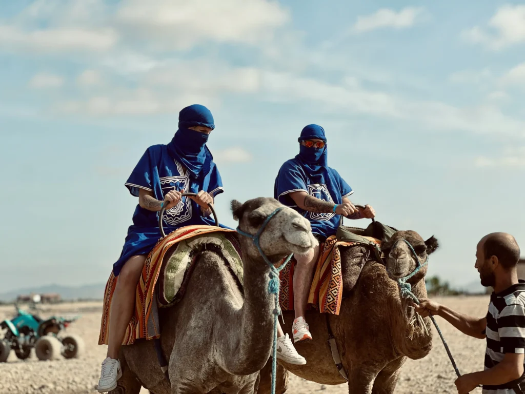 Balade chameau Palmeraie Marrakech