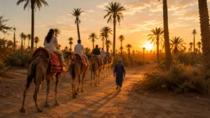 balade-dromadaire-marrakech-coucher-de-soleil.